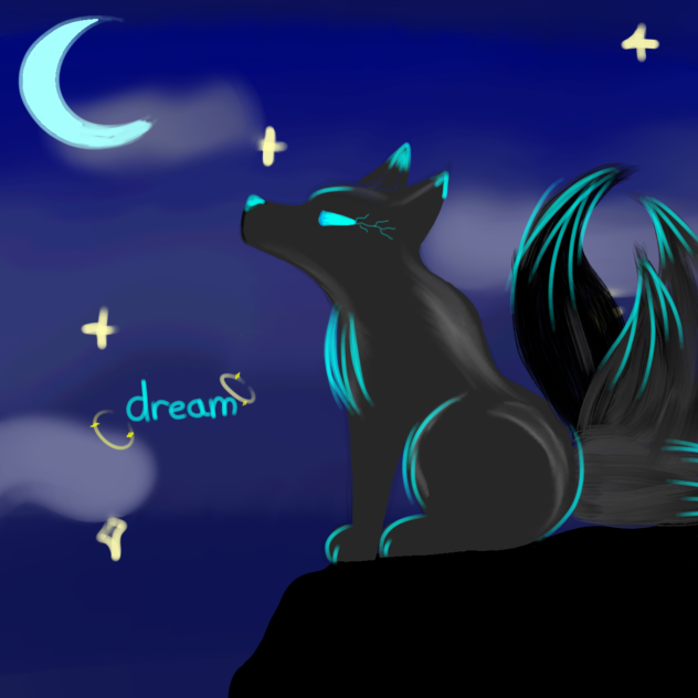 the black kitsune of thé night