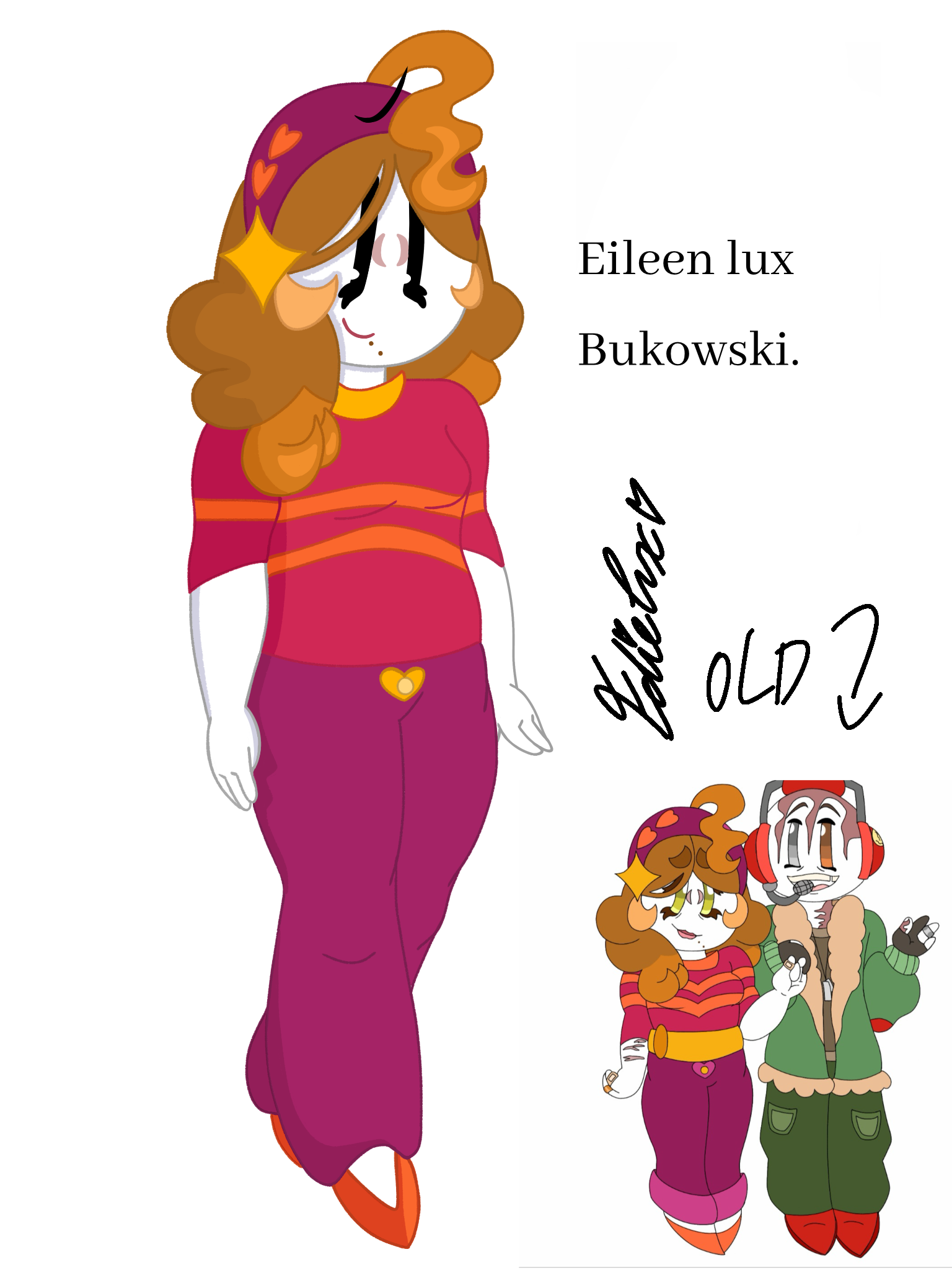 Eileen lux Bukowski (No stick style)new - ibisPaint