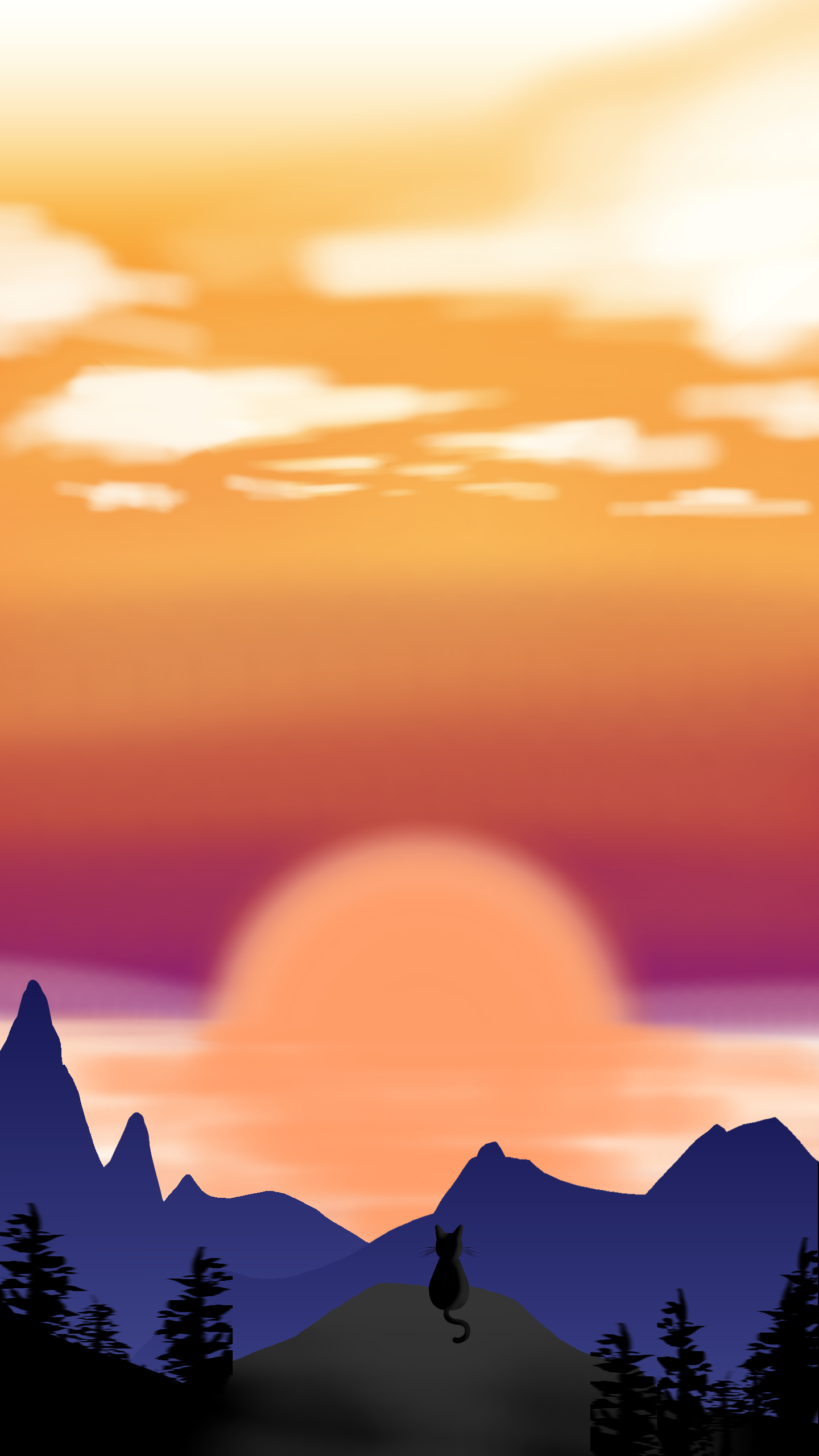 sunset - ibisPaint