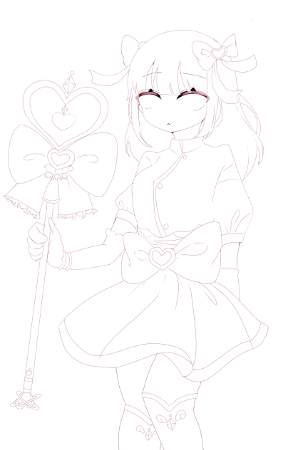 線画💗✨