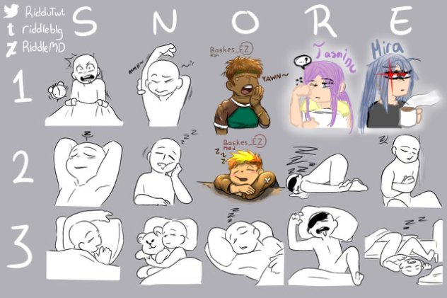 Nap time collab!