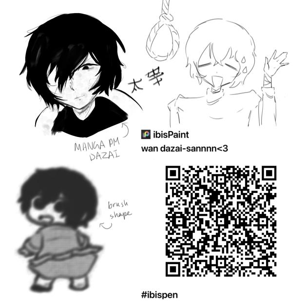 A lil Dazai brush