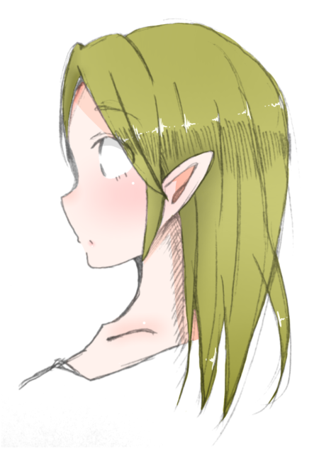 エルフ風おんなのこ