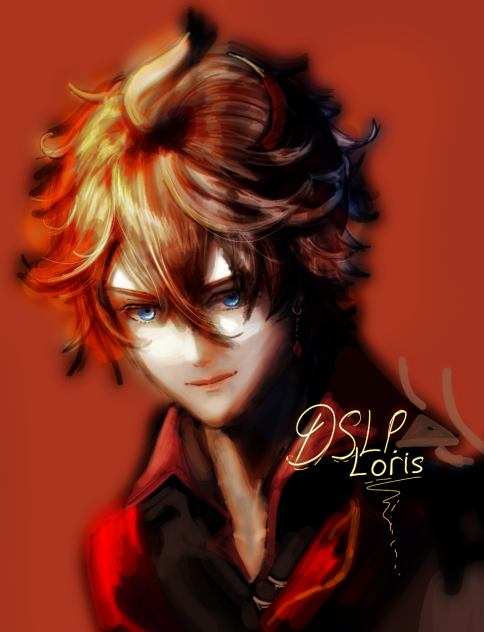 Tartaglia fanart Genshin impact