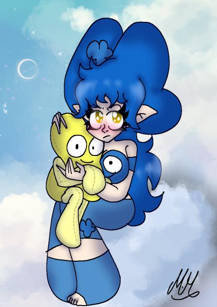 Fourdette and Her X plush