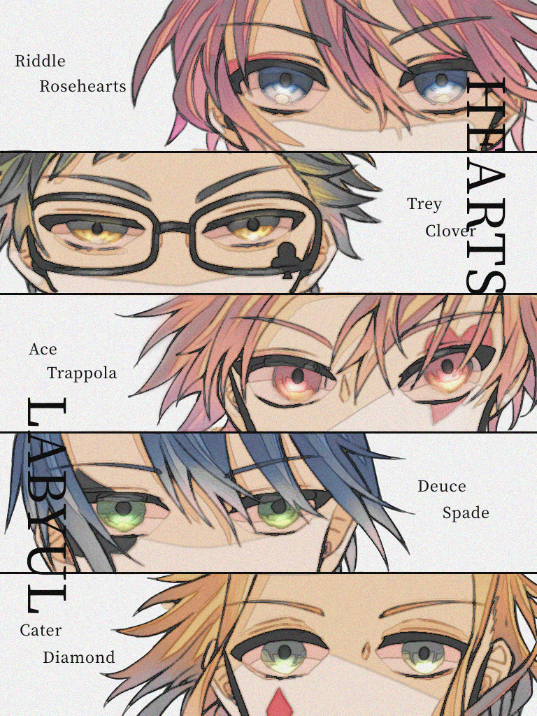 ハーツラビュル寮 Ibispaint