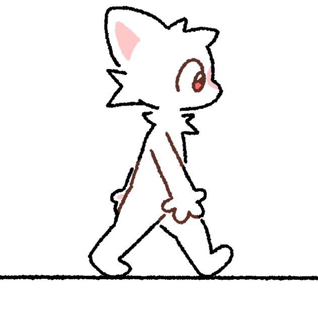 Walk Cycle ;3 - ibisPaint