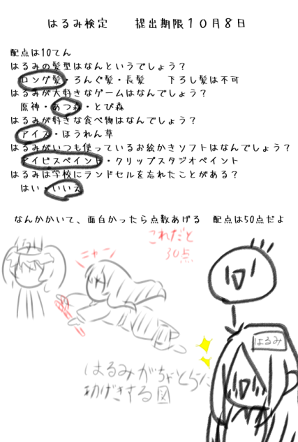はるみ検定やってみた！