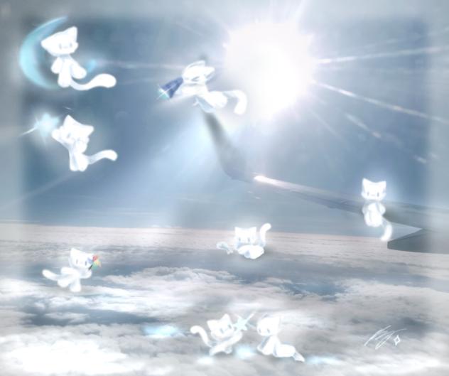 lil catz on top of cloudz