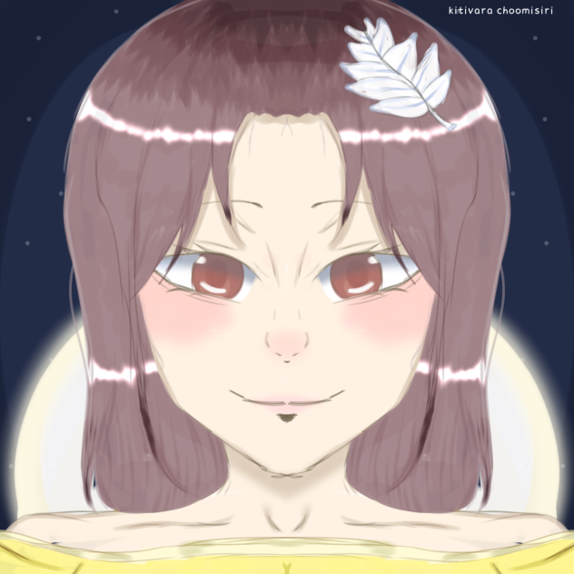 the moon - ibisPaint