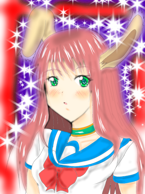 うさみみついた！