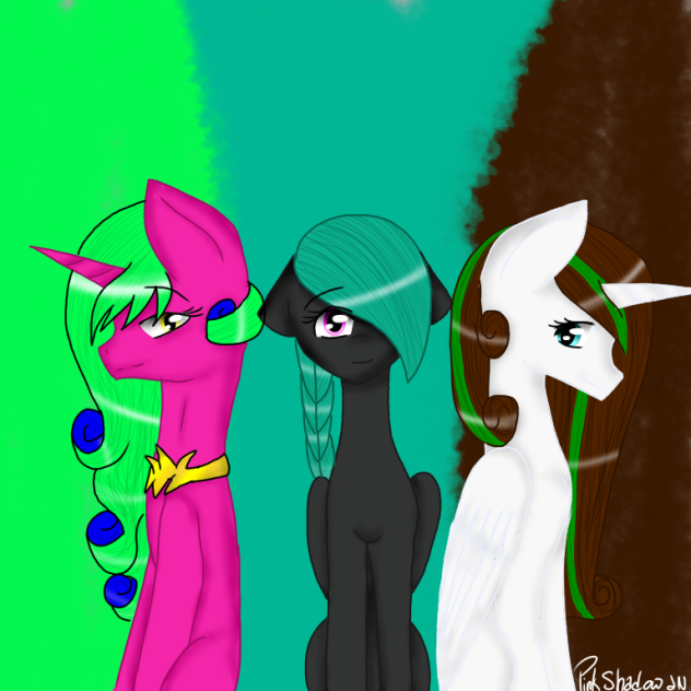 [speedpaint] three art trades