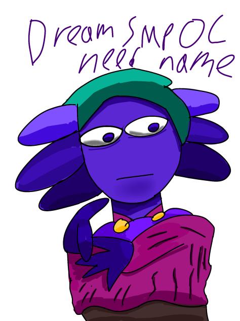 axolotl Dream SMP Oc