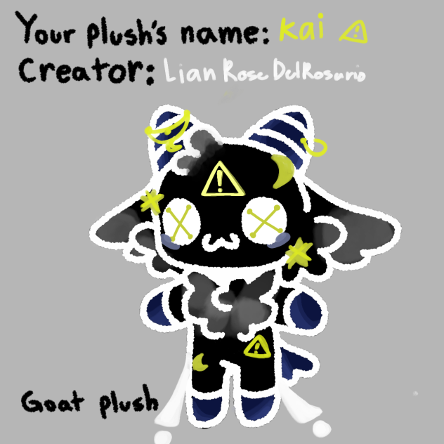 Goat plush✨