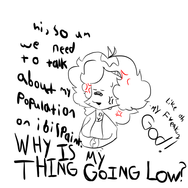 Why is my population on ibispaint⬇️