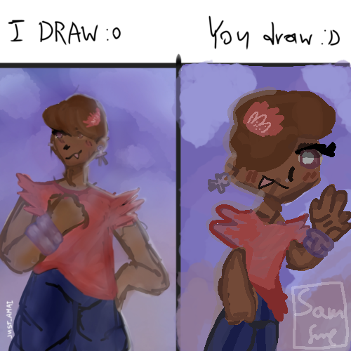 I draw you draw collab