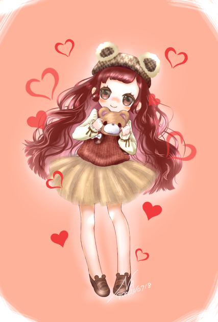 おっとりクマポーチちゃん