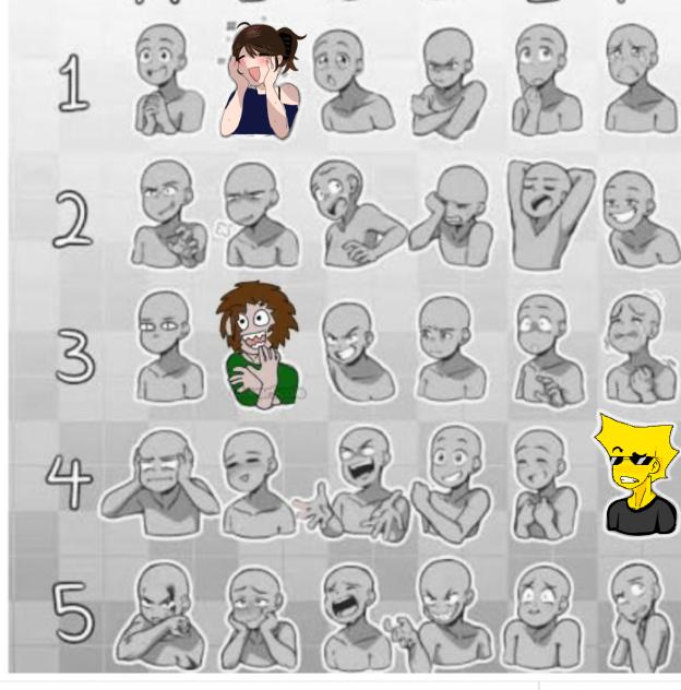 Face expressions collab