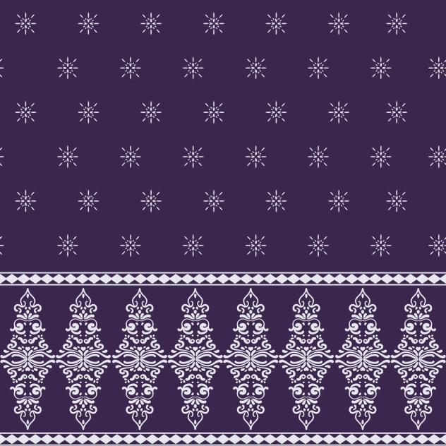 Songket Silver Pattern