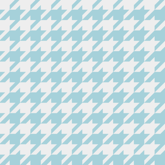 千鳥格子柄・青