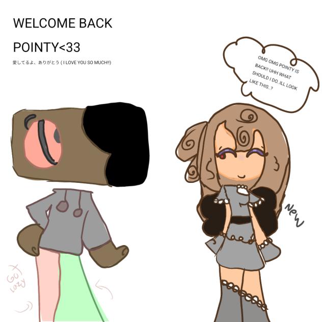 WELCOME BACK POINTY ART! ( DW CAFE OC )