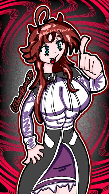 Demon Hair Rias Gremory