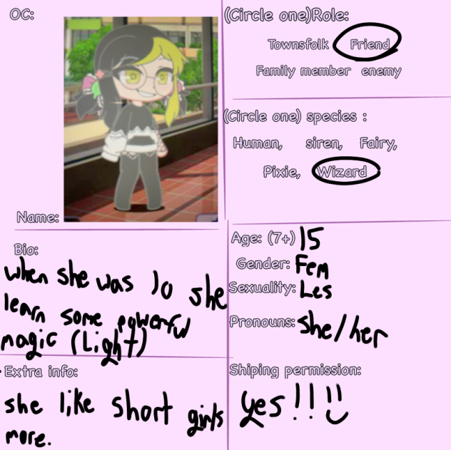 Sheet for Zoe - ibisPaint