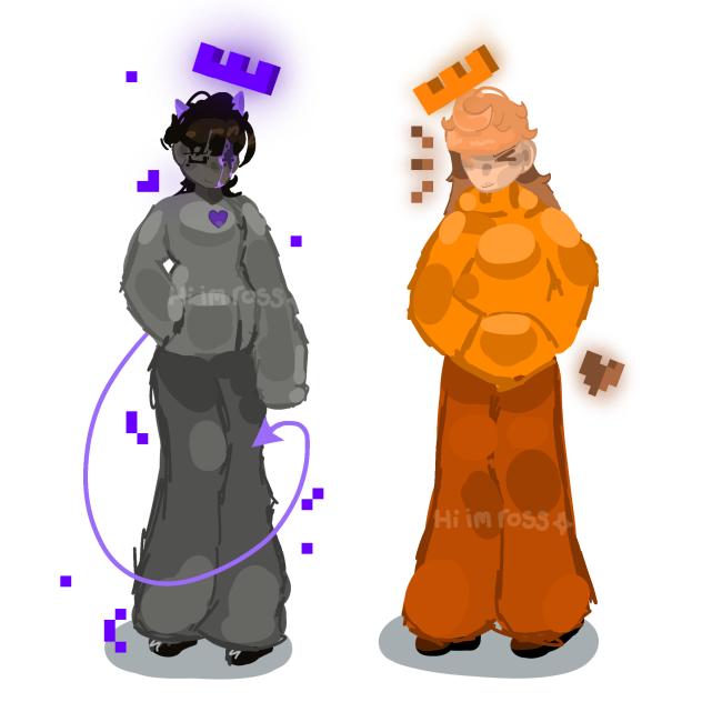 Squiddo and Ashwag Fanart ✨