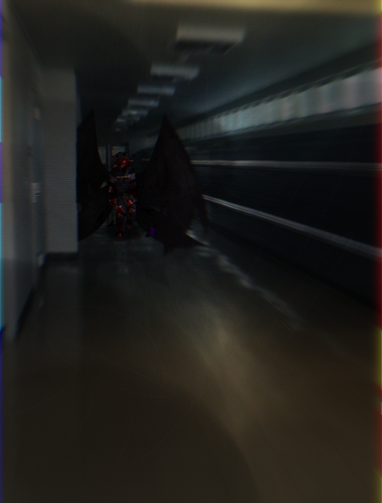 Creepy hallway - ibisPaint