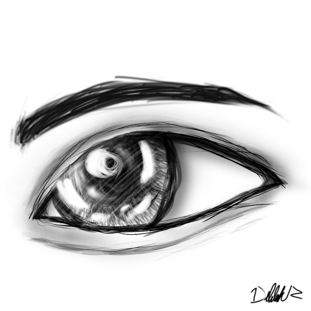 eye drawing ibisPaint