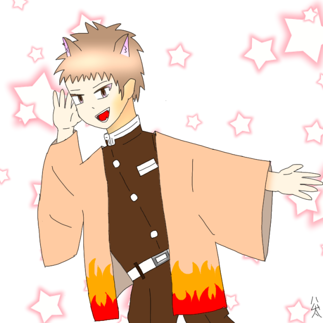 踊るオリキャラ