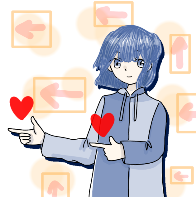 ♡←←←