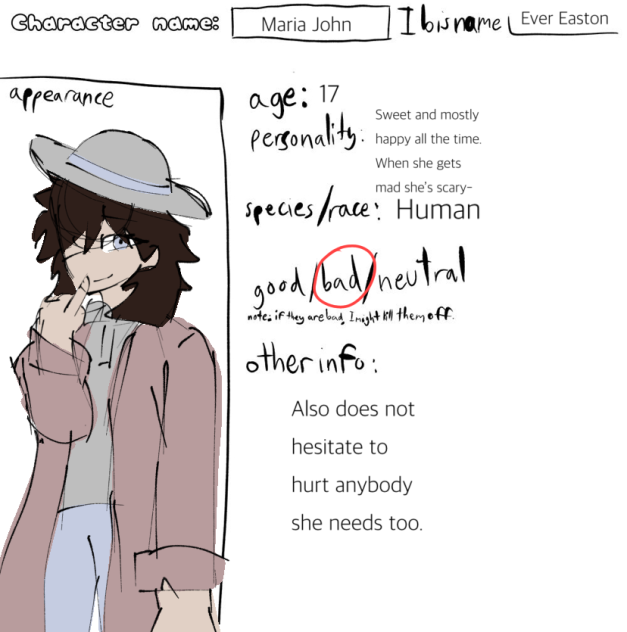 Character Sheet - ibisPaint