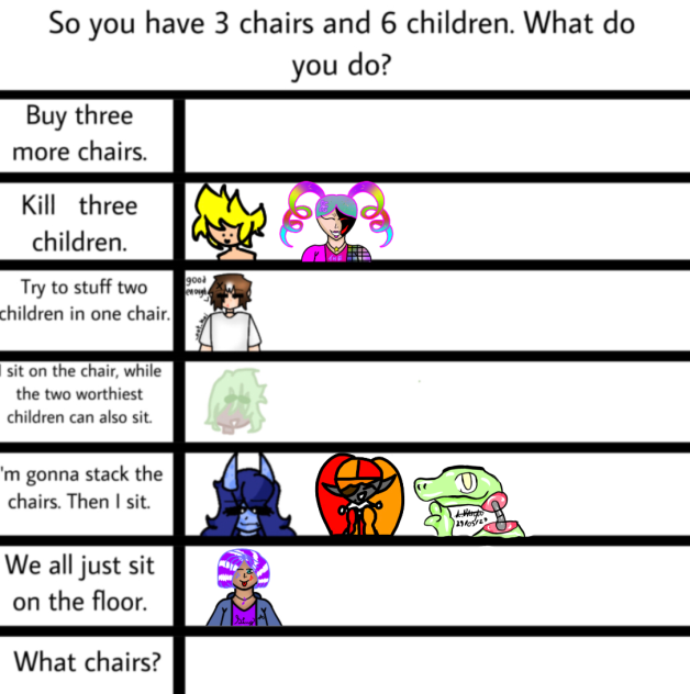 Chair collab 💅
