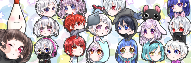 集団ヘッダー(依頼絵♪)