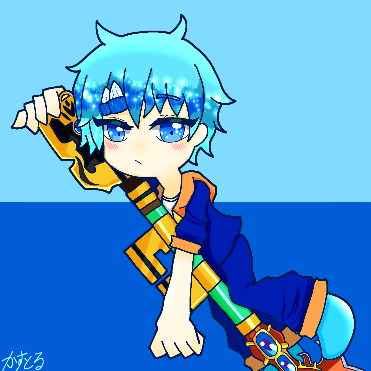 モンスト ニライカナイ Ibispaint