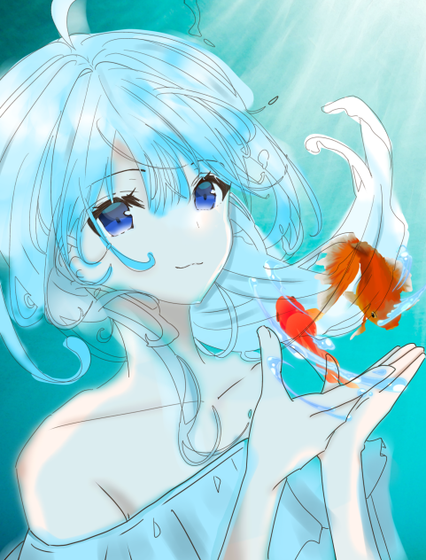 えむさんの線画！