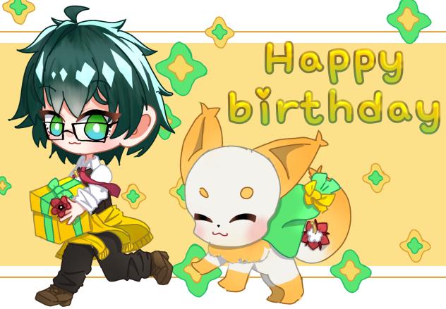 2025おんりーお誕生日おめでとー(ちび)