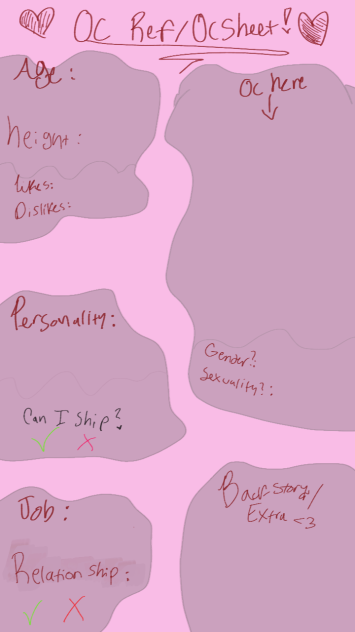 Oc Reference for my Comic