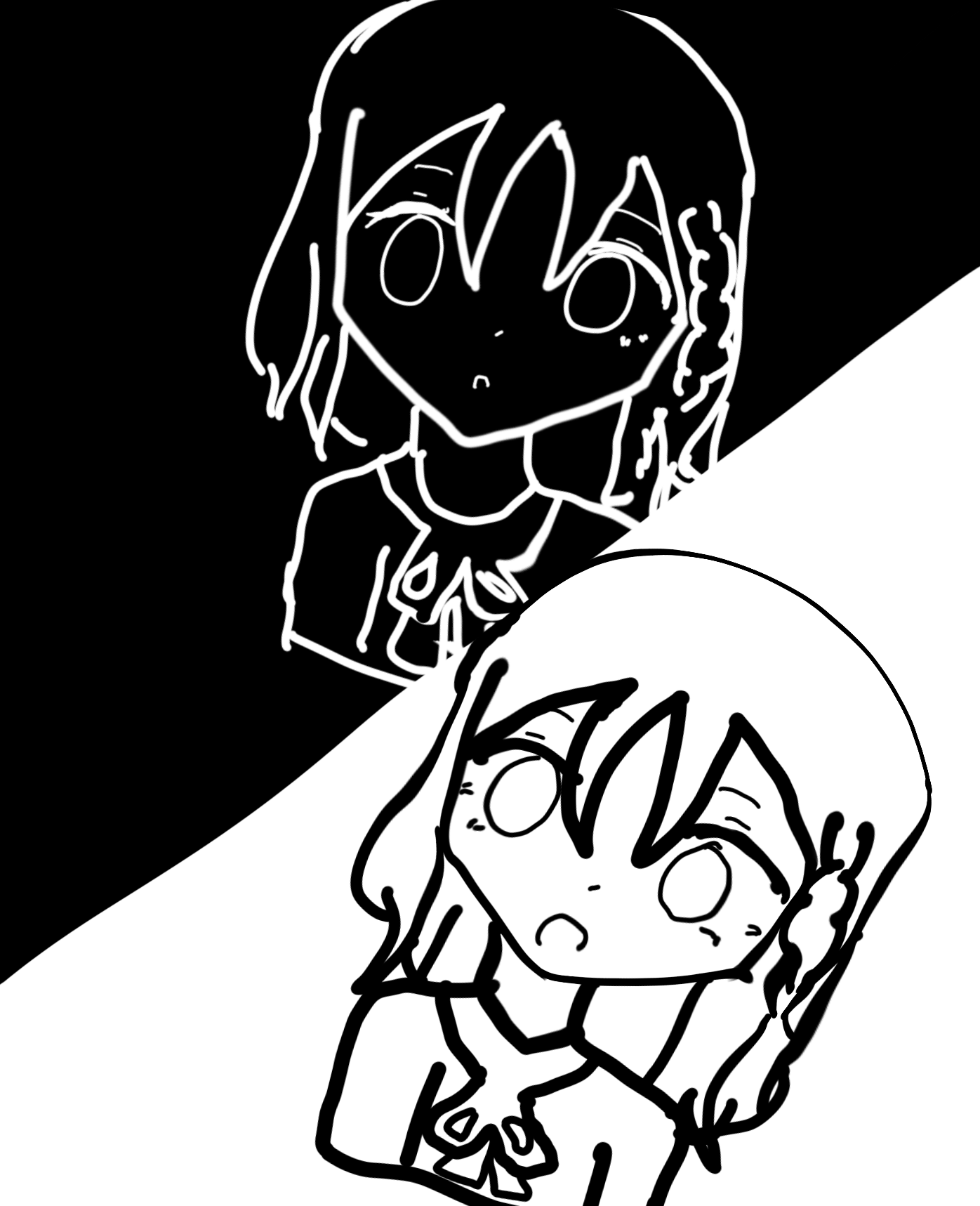 Ying and yang - ibisPaint