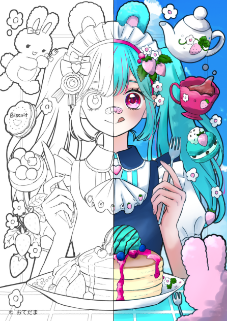 塗り絵ﾁｬﾝ