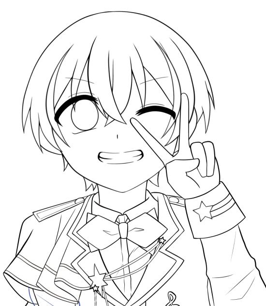 ゆあんくんの新ビジュ！（線画） - ibisPaint