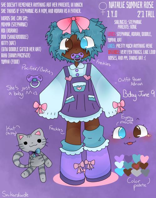 Natalie ref sheet