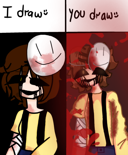 I draw you draw with Lonely_Ev!