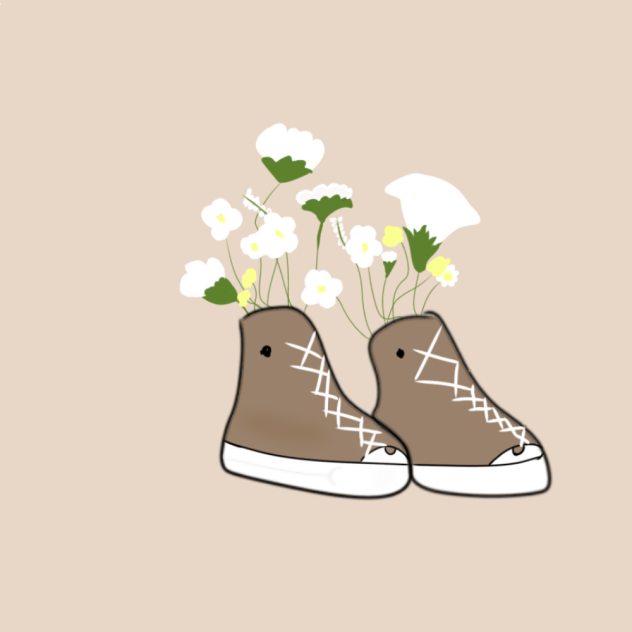 Flower boots