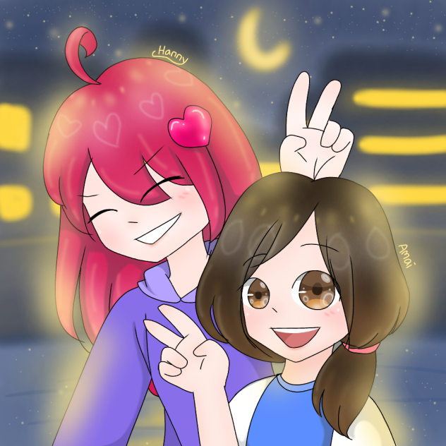 me and my friend ^^
