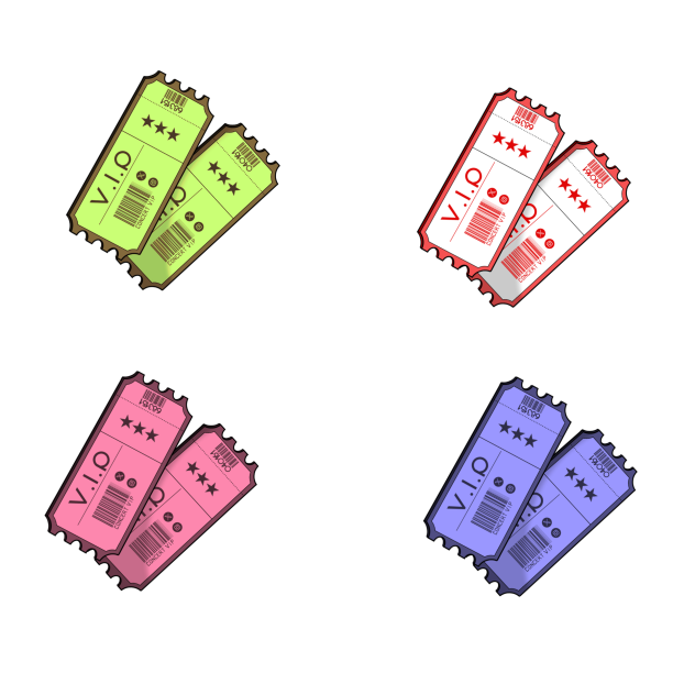 Tickets Colors
