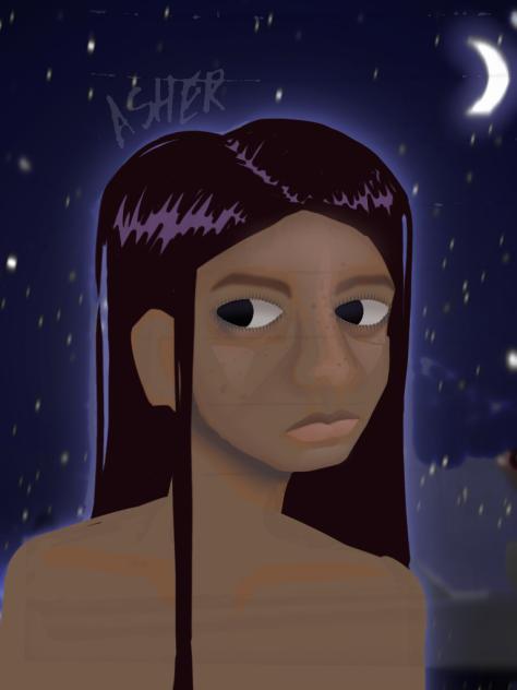 NOT self portrait - UNFINISHED