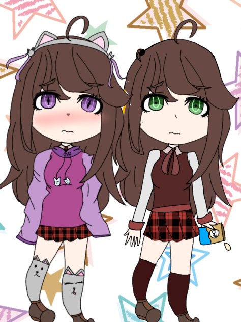 she was wearing contacts - ibisPaint