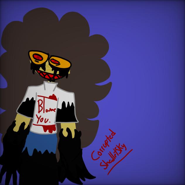 Corrupted needlemouse style Shedletsky